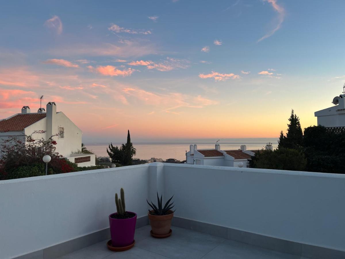 A Terrace With Sea View, 2 Bedrooms Apartment In Benalmádena Exteriér fotografie