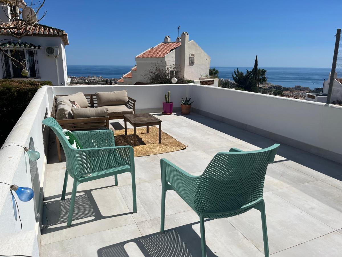 A Terrace With Sea View, 2 Bedrooms Apartment In Benalmádena Exteriér fotografie